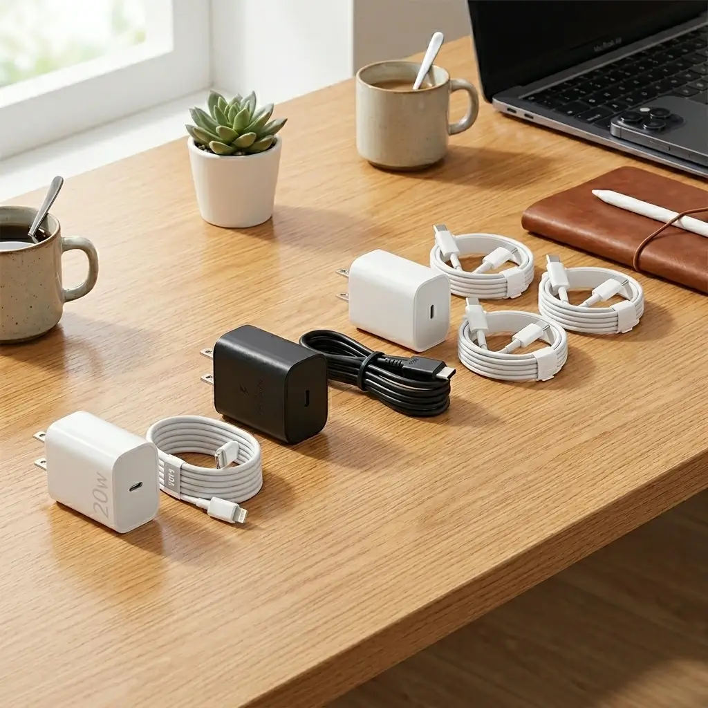 AISNI fast chargers and accessories — brand philosophy visual